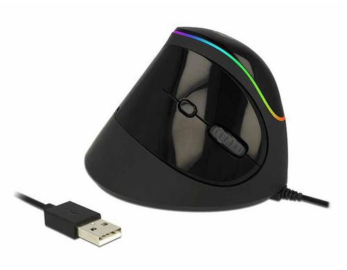Delock 12597 Ergonomische USB Maus