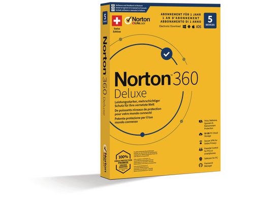 Norton 360 Deluxe Non-Subscription
