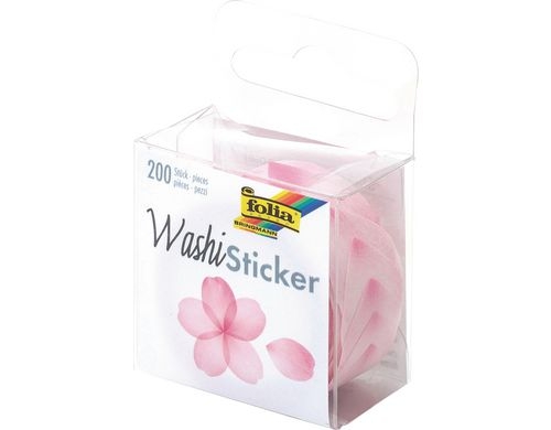 Folia Sticker Washi Blüten Rose