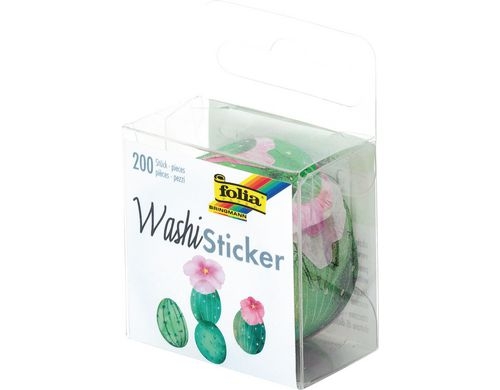 Folia Sticker Washi Kakteen