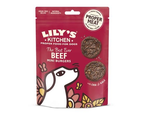 Lilys Kitchen Canine Beef Mini Burgers