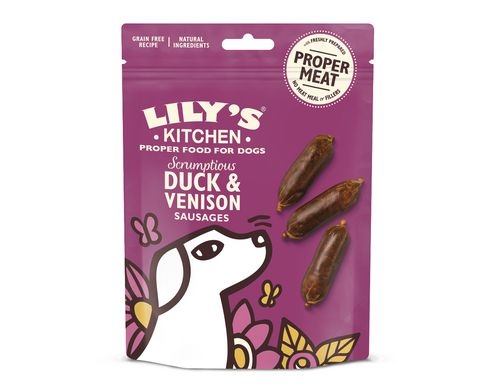 Lilys Kitchen Canine Duck&Vension Sausage
