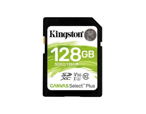 Canvas Select Plus SDXC Card 128GB Kingston