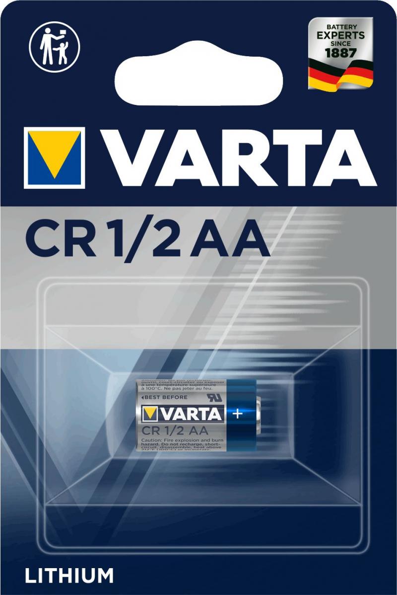 VARTA Knopfzelle CR1/2 AA, 3V, 1Stk