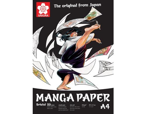 Sakura Zeichenblock Manga A4
