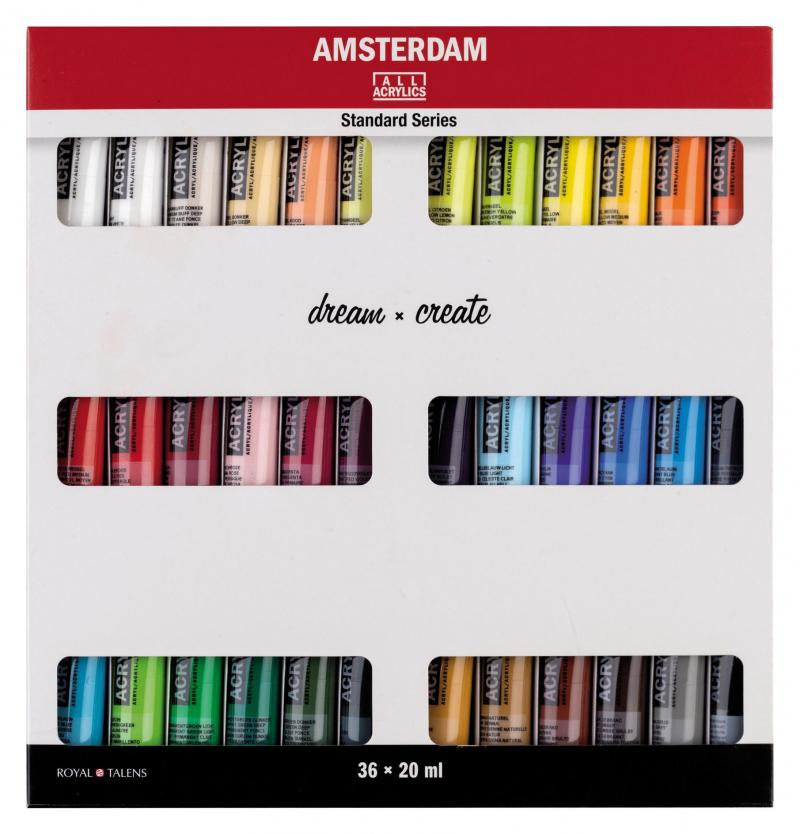 Amsterdam Acrylfarbe Standard 36er Set