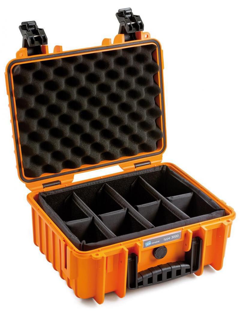 B&W Outdoor-Koffer Typ 3000 - RPD orange