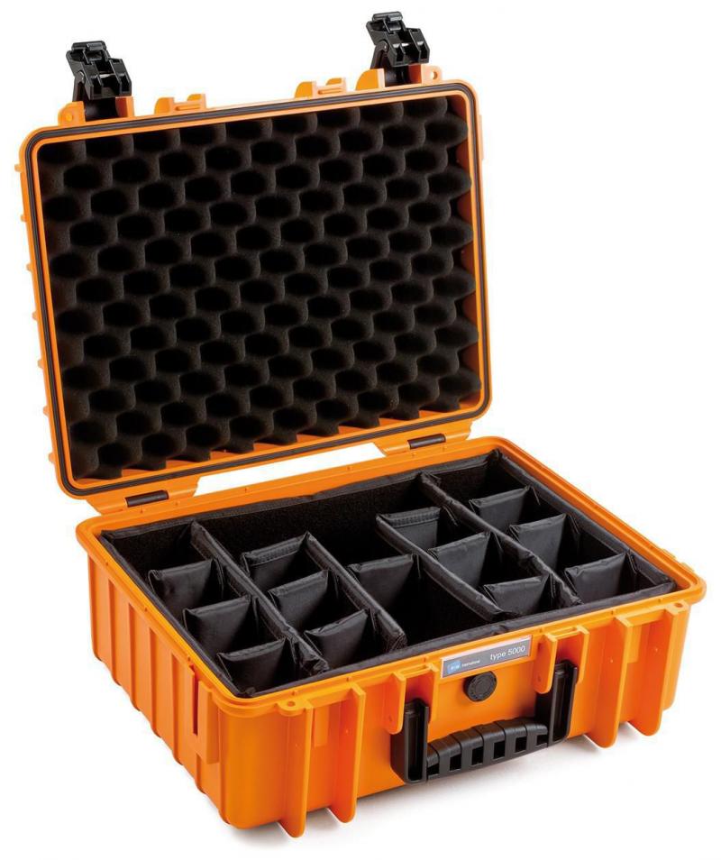 B&W Outdoor-Koffer Typ 5000 - RPD orange