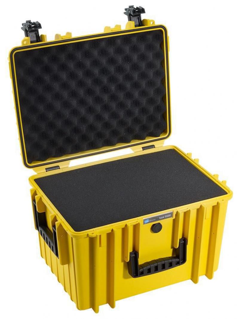B&W Outdoor-Koffer Typ 5500 - SI gelb