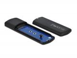 Delock M.2 NVME zu USB-C Gehäuse, schwarz
