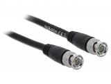 Kabel BNC-BNC: 2 Meter, 75Ohm, schwarz