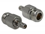 Delock N-Buchse zu RP-SMA Buchse Adapter