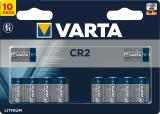 VARTA Lithium Batterie CR2, 10Stk