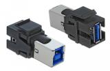Delock Keystone USB3.0 A-Buchse - B-Buchse