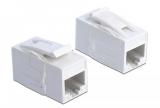 Delock Keystone Modul Cat.6A, UTP, weiss
