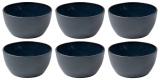 Bitz Schale 14cm 4er Set Schwarz/Blau
