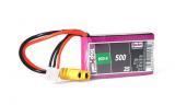 TopFuel LiPo-Akku 7.4V 500mAh 2S RX 25C