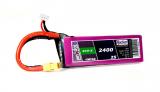 TopFuel LiPo-Akku 7.4V 2400mAh 2S 20C MTAG