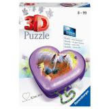 Puzzle Herz Pferde20