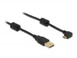 Delock USB2 Kabel A-MiniB gewinkelt, 1m