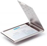 Durable Visitenkartenetui Chrome