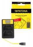 PATONA Smart Dual LCD USB Ladegerät