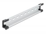 Delock Hutschiene 25cm, mit Schlitzlöcher