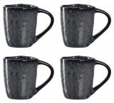 Leonardo Tasse Matera 90ml Anthrazit 4tlg