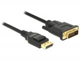 Delock DisplayPort - DVI-D Kabel, 3m