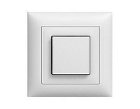 Feller EDIZIOdue Taster S-O, UP, weiss