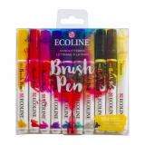 Talens Brush Pen Ecoline Set Handlettering