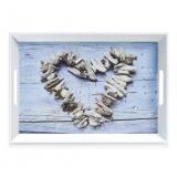 Zeller Present Serviertablett Herz