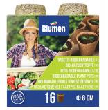 Blumen Kokos Anzuchttöpfe rund