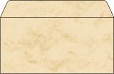 Sigel Umschlag Marmor beige 90g 110x220mm