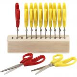 Creativ Company Bastelscheren mit Ständer