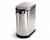 Simplehuman Tierfutterbehälter, Edelstahl