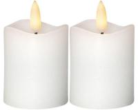 Star Trading LED Pillar Kerze 2er Pack