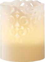 Star Trading LED Pillar Kerze Clary