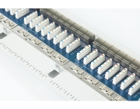 equip 19 Patchpanel: 24 Port, 1HE, grau