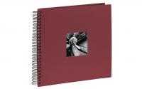 Hama Spiral-Fotoalbum Fine Art Bordeaux