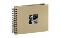 Hama Spiral-Fotoalbum Fine Art Taupe