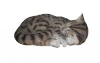Vivid Arts Schlafende Katze, Polyresin