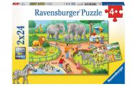 Puzzle Ein Tag im Zoo