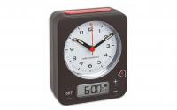 COMBO Funk-Wecker schwarz rot