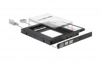 Delock Einbaurahmen für 2.5 SATA SSD