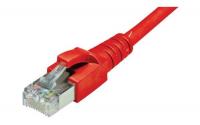 Dätwyler Patchkabel: S/FTP, 4m, rot