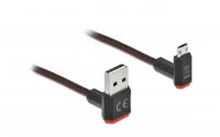 Delock USB2 Kabel A-MB gewinkelt oben, 1.5m