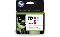 HP Tinte Nr. 712 3-Pack - Magenta (3ED78A)