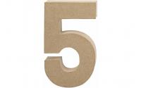 Creativ Company Papp-Zahl 5