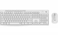 Logitech MK295 silent Desktop off white